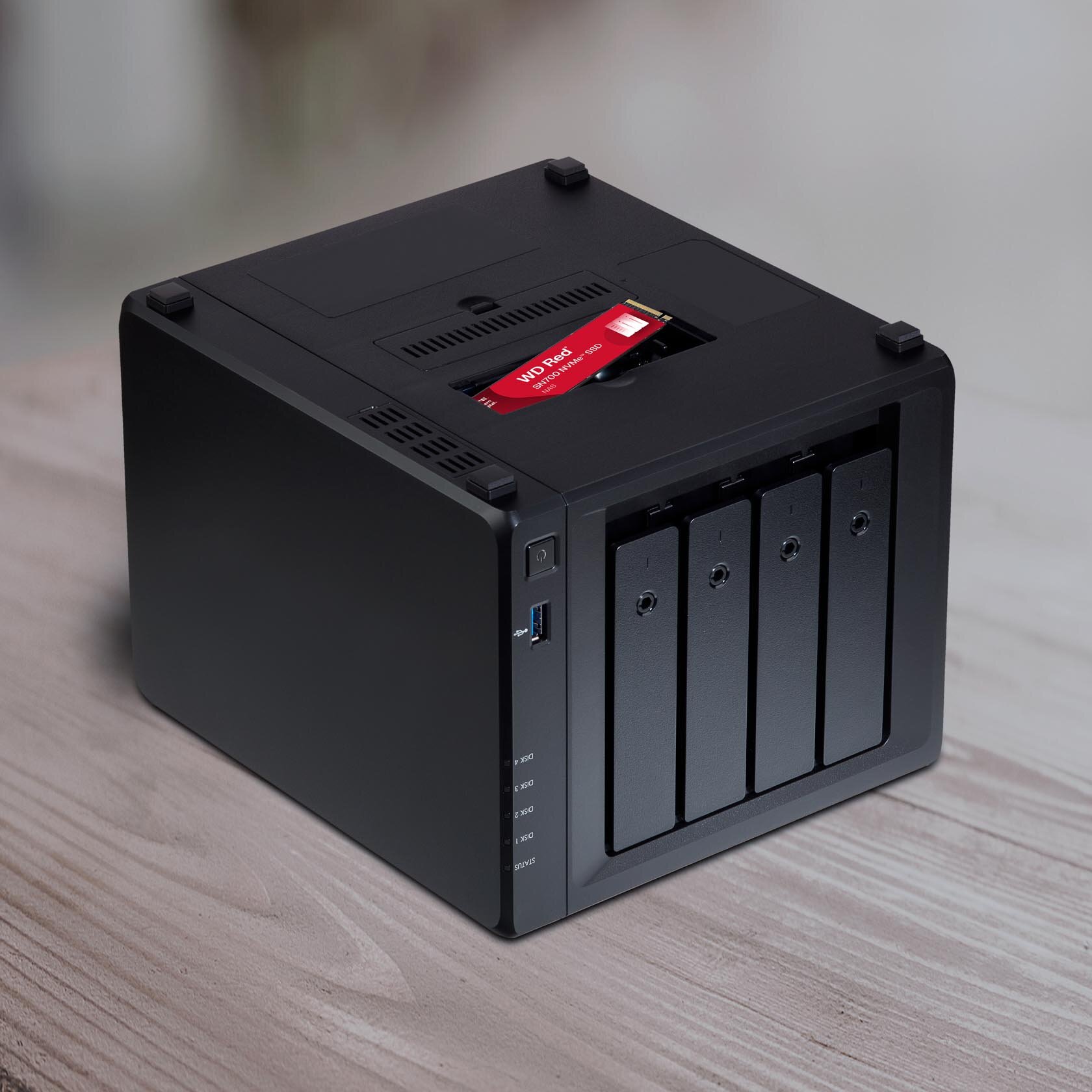 WD Red SN700 WDS100T1R0C-68BDK0 - SSD - 1 TB - PCIe 3.0 x4 (NVMe)