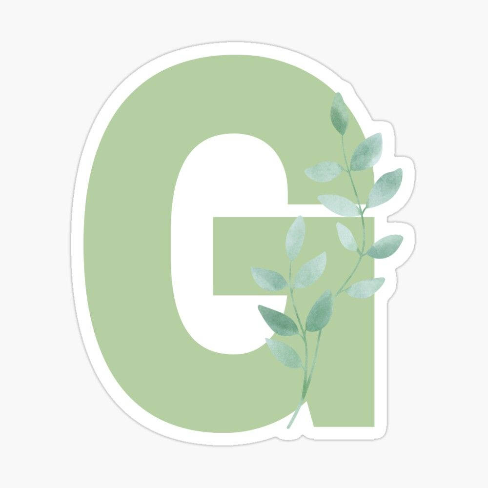 Download Vibrant Green Letter G Wallpaper | Wallpapers.com