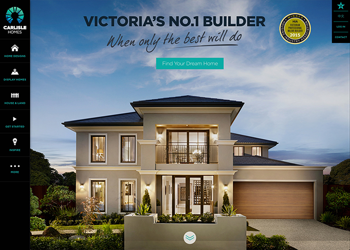 Carlisle Homes - Awwwards Nominee