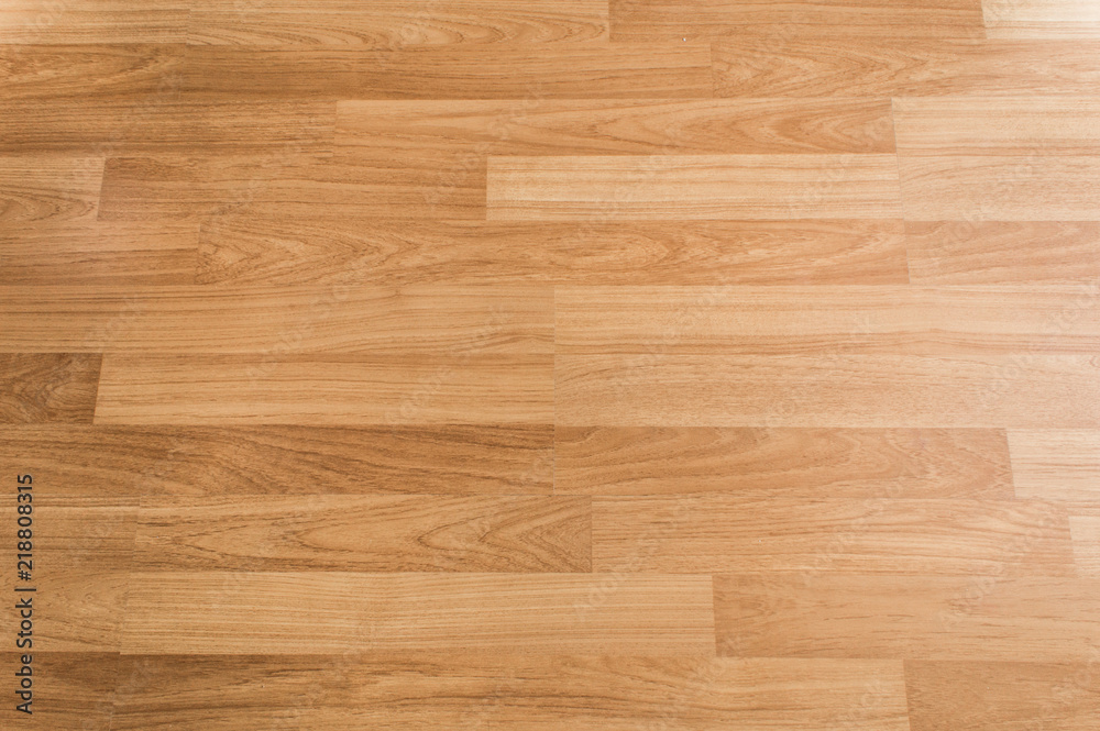 Light oak wooden plank flooring texture background, Top view of smooth